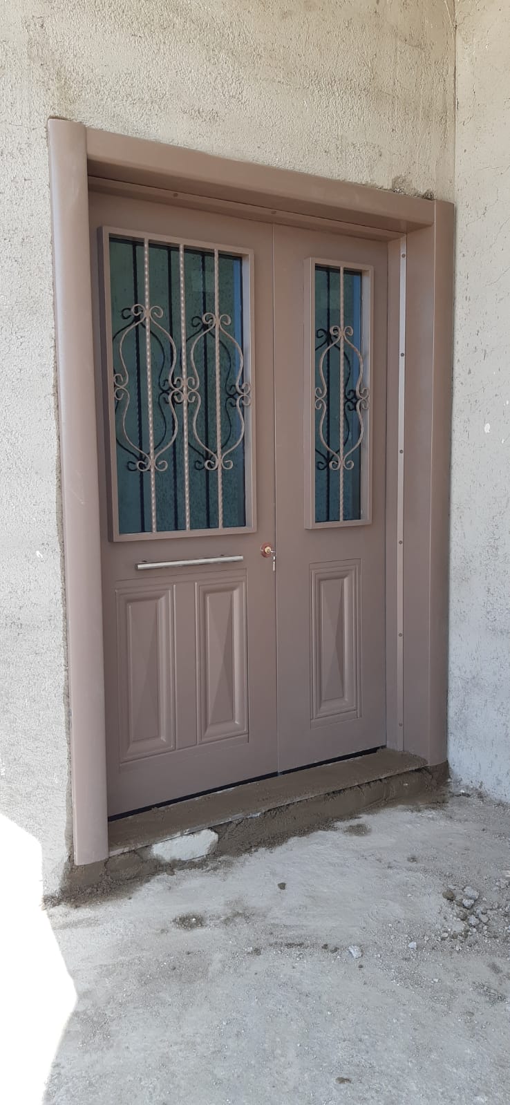 PORTE BLINDEE Extérieur - Metal 5303