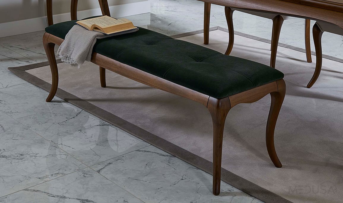 Art Walnut Bench