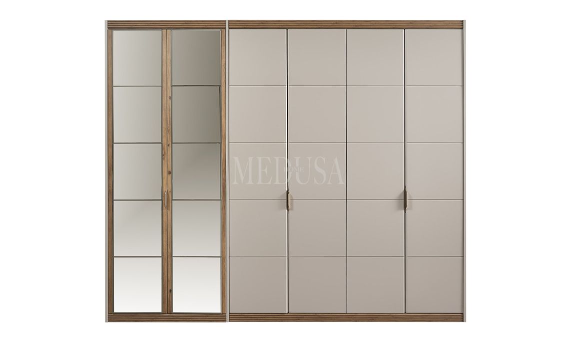 Assos 6 Kapılı Gardırop (Aynalı)