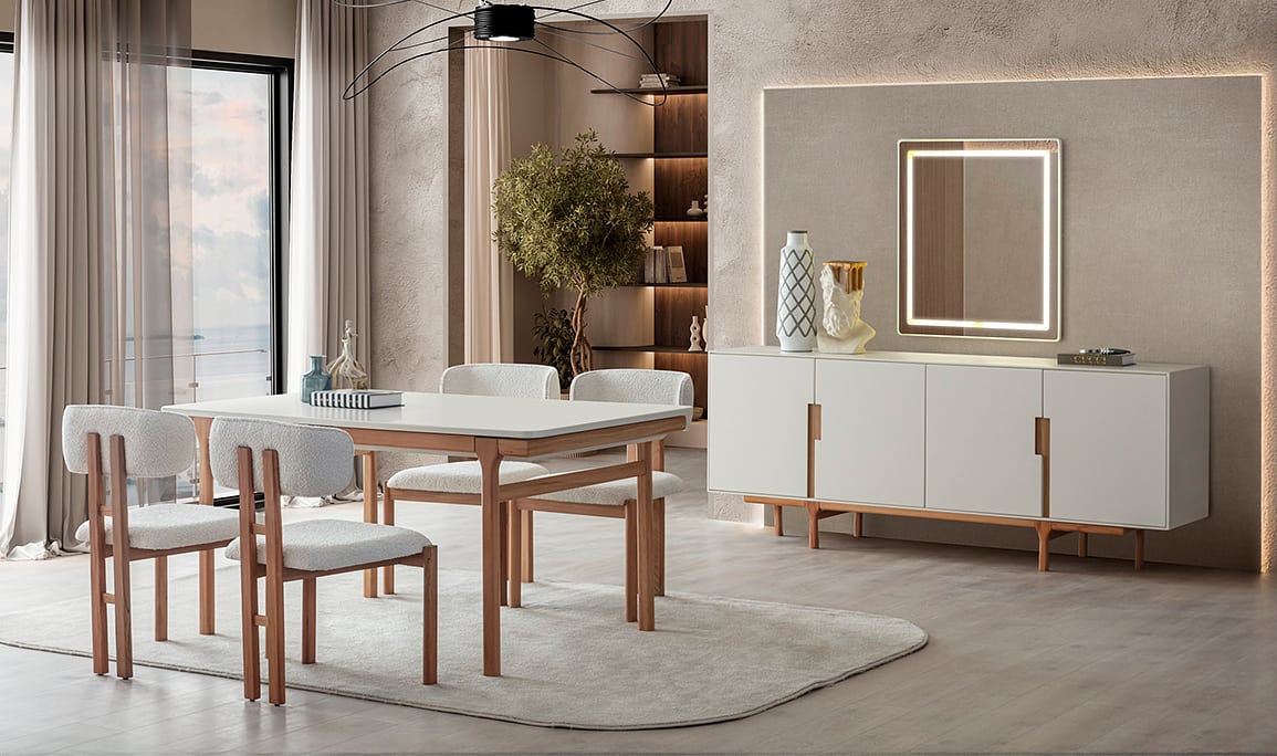 Aura Natural Yemek Odası