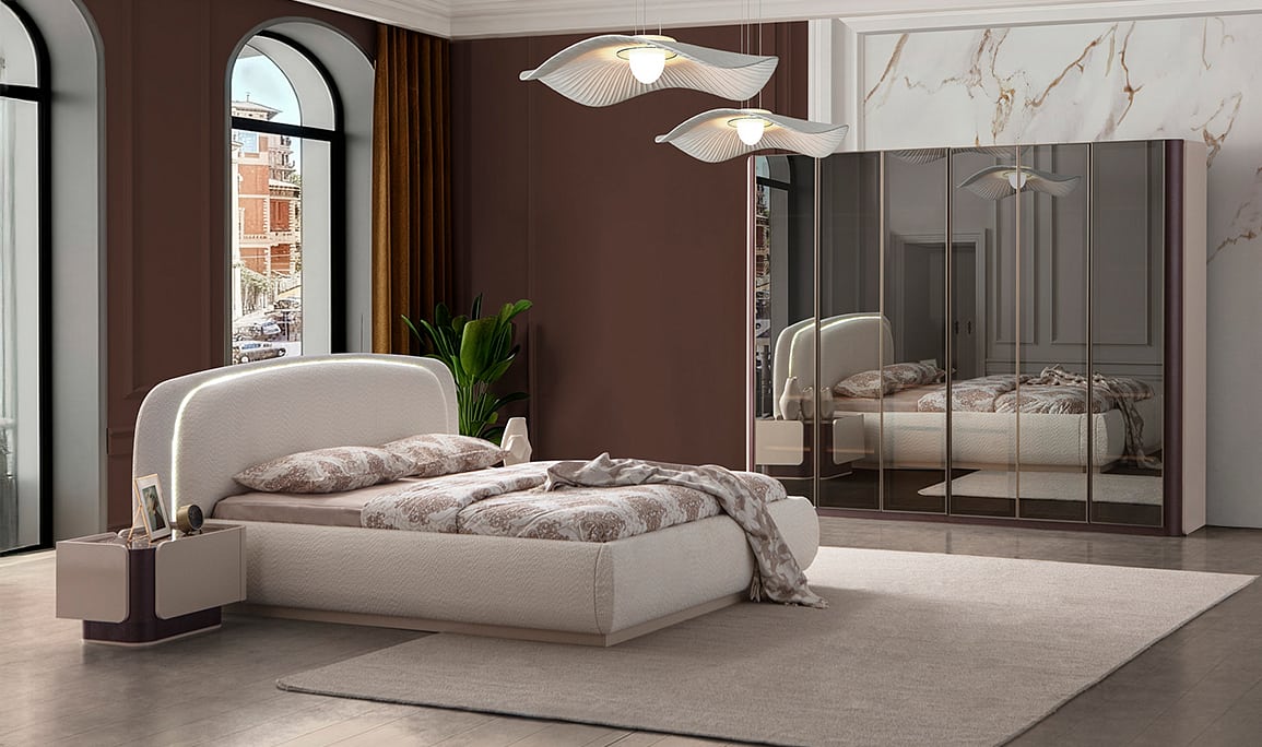 Bordolux Liquid Yatak Odası