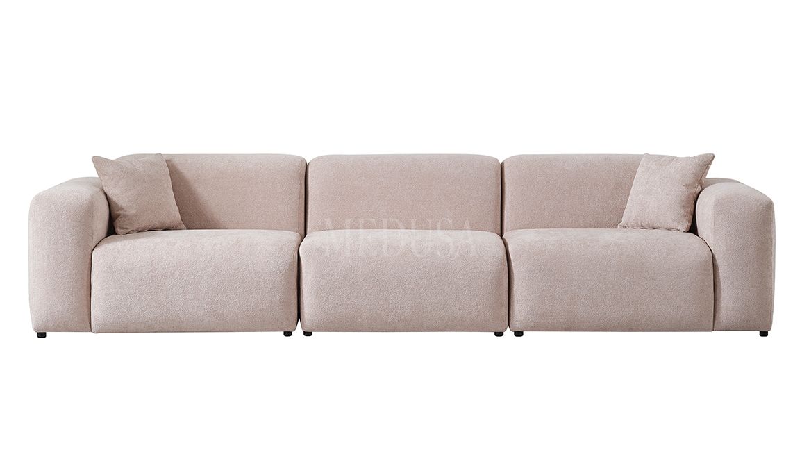 Craft Krem Dörtlü Koltuk