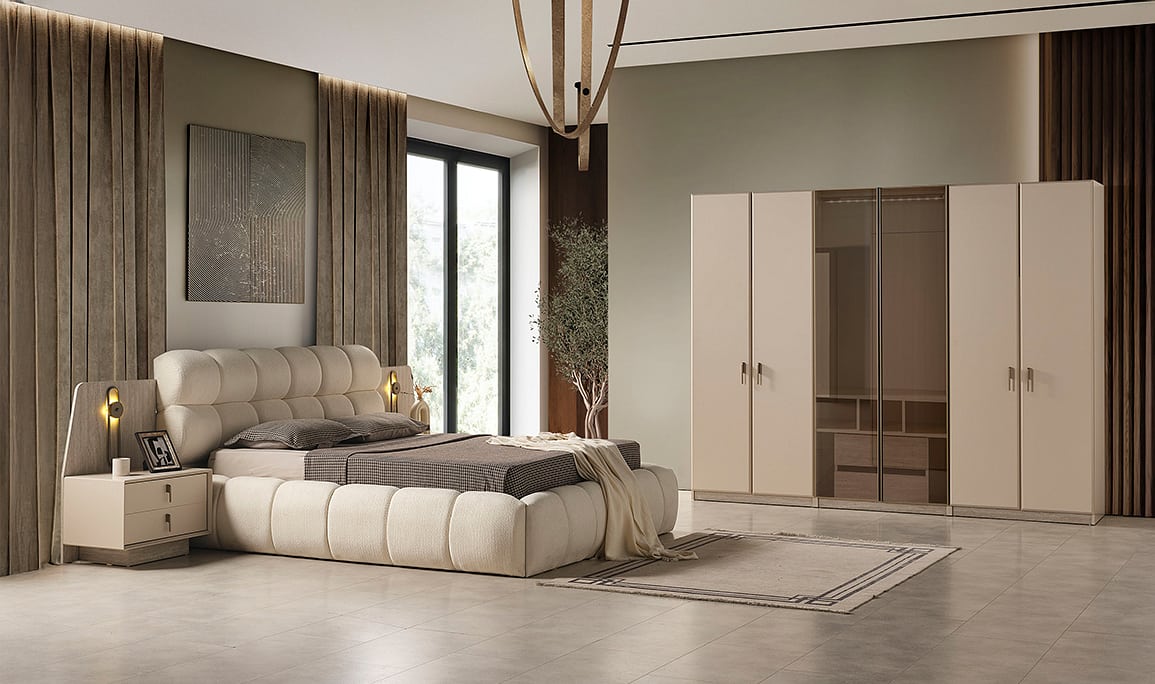 Cremosa 6 Kapaklı Yatak Odası