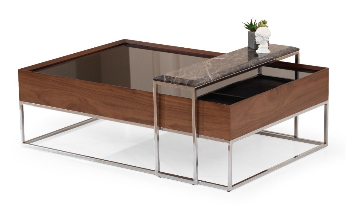 Crown Ceviz Orta Sehpa