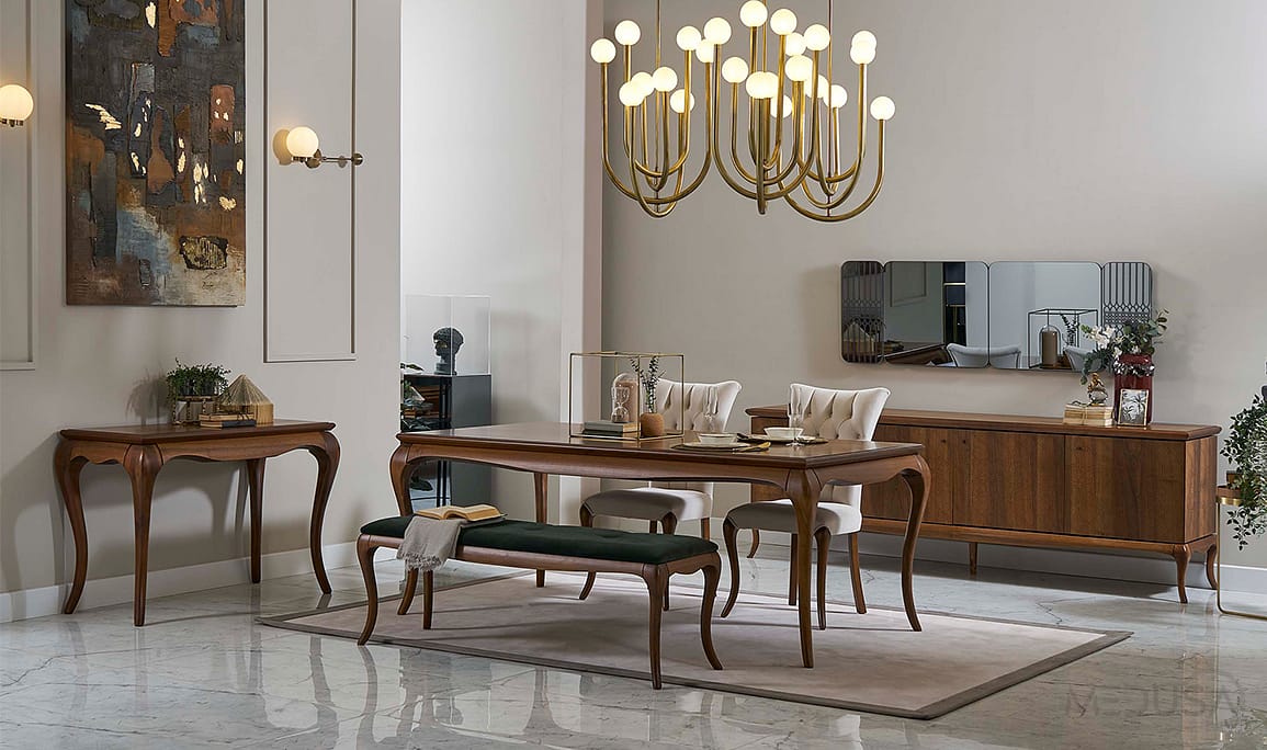 Art Walnut Yemek Odası