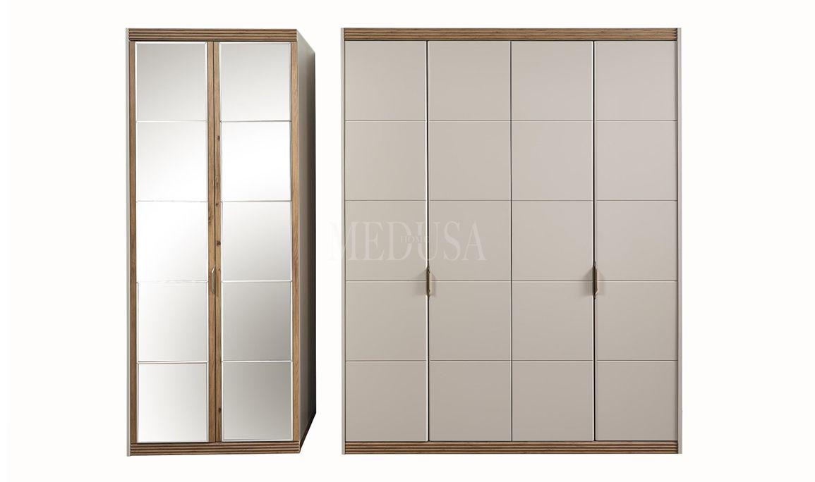 Assos 6 Kapılı Gardırop (Aynalı)