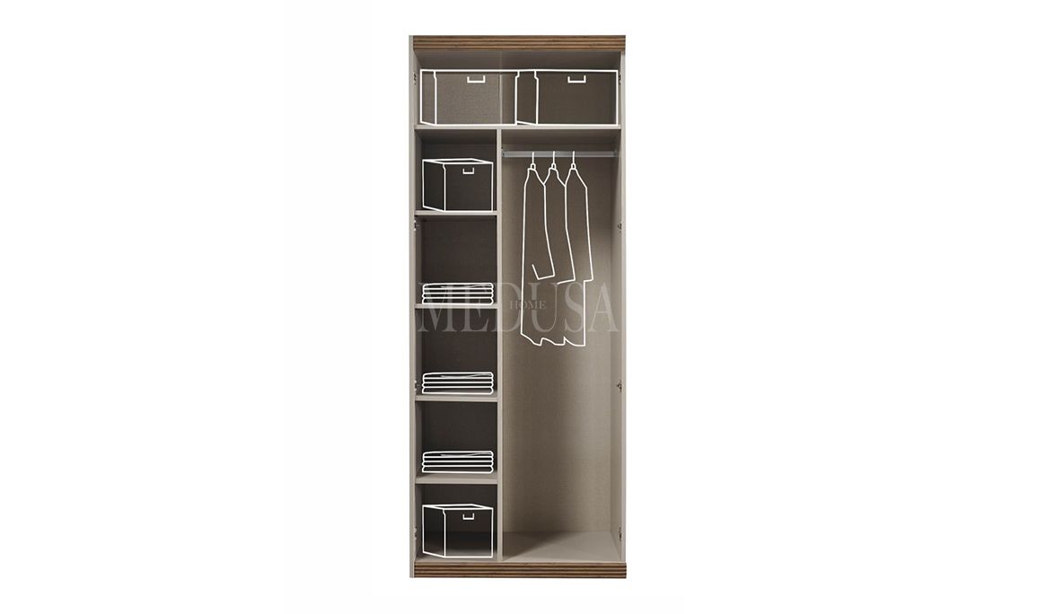 Assos 6 Kapılı Gardırop (Aynalı)