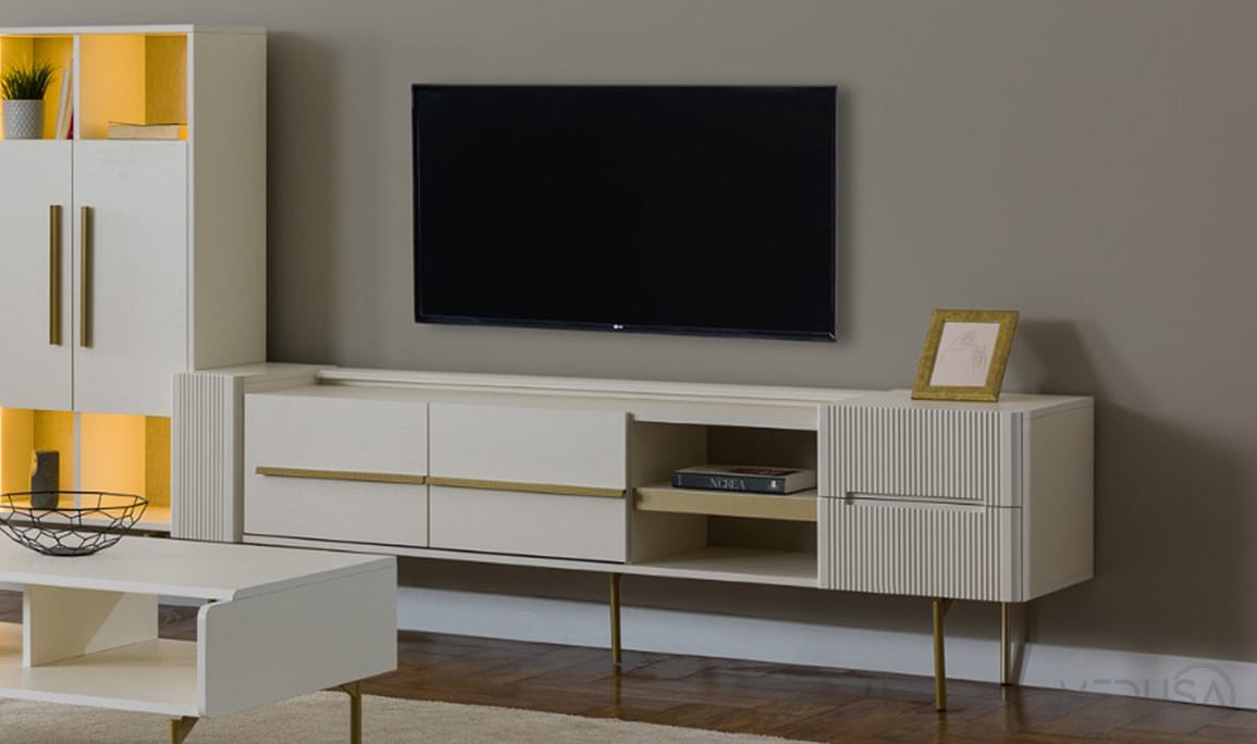 Balat Tv Sehpası + Kitaplık