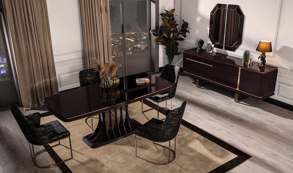 Bergama Luxury Yemek Odası
