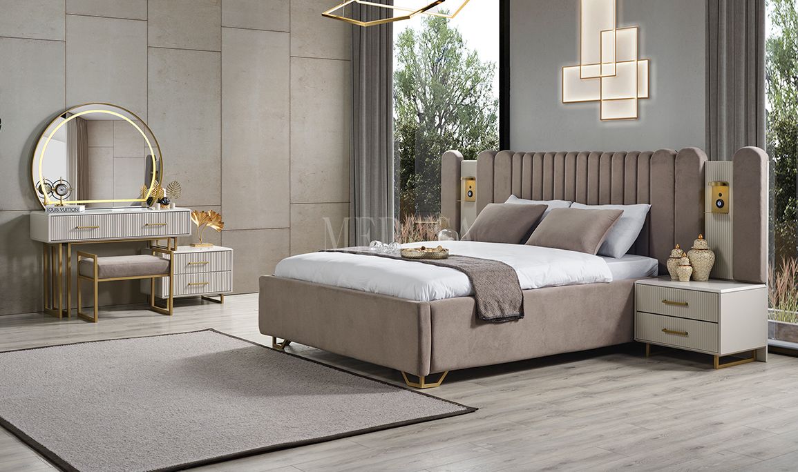 Beth Gold 6 Kapılı Yatak Odası