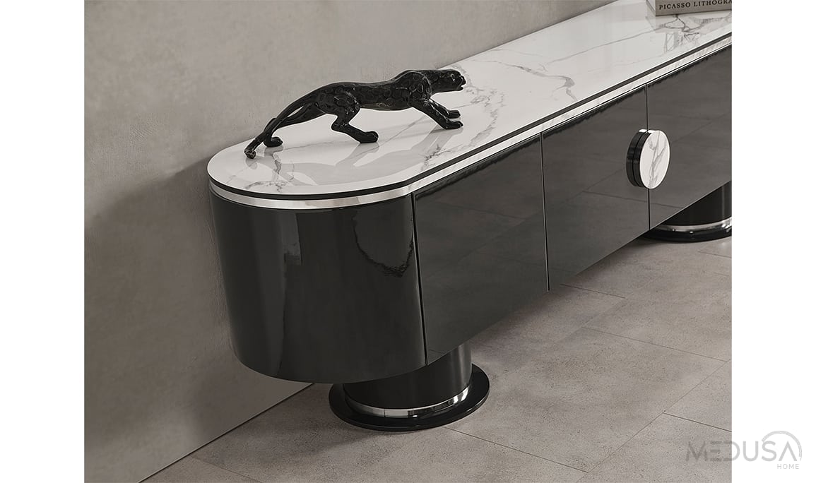 Cartier Antrasit Tv Sehpası