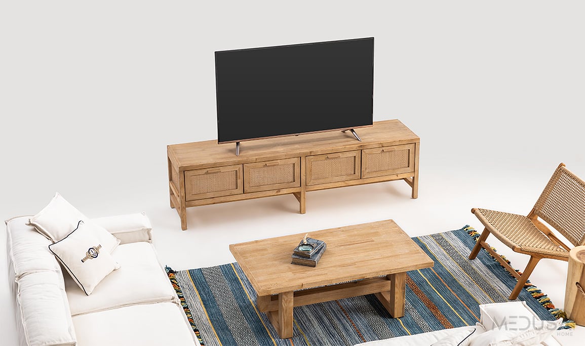 Casablanca Ladin Tv Sehpası + Şaraplık