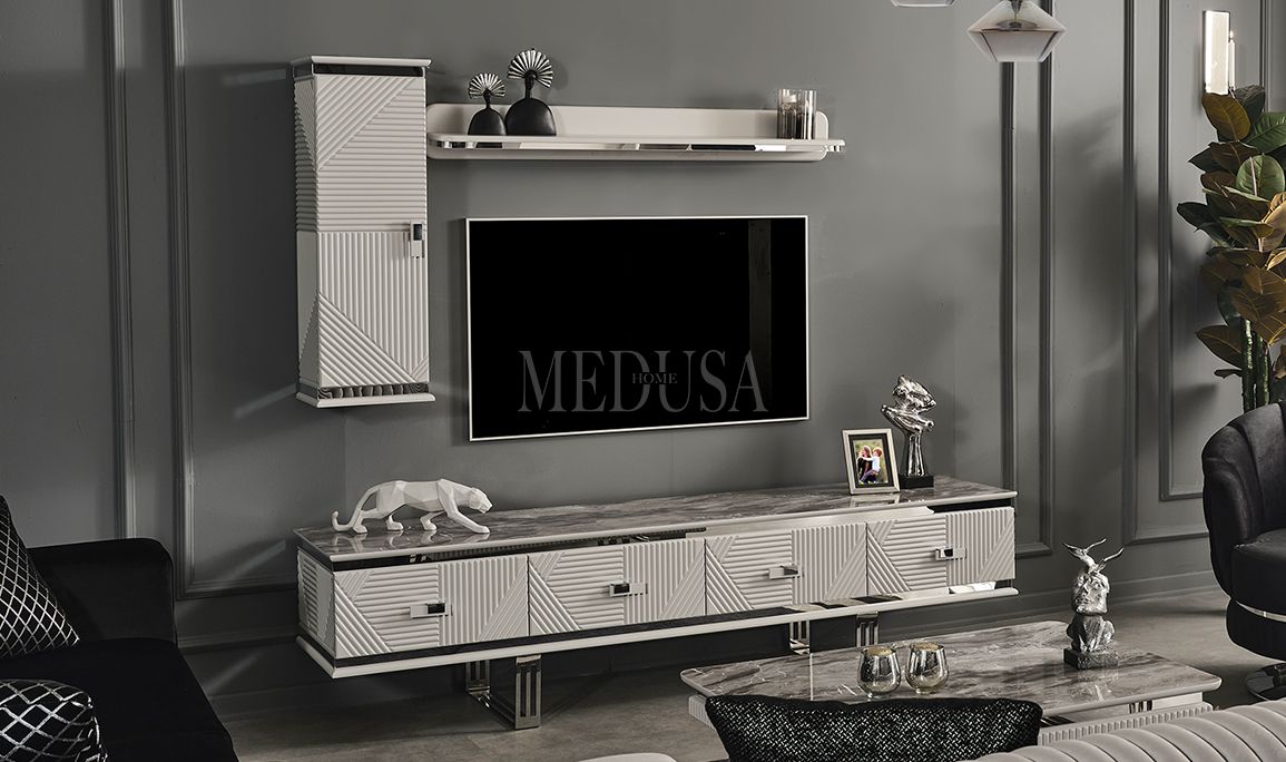 Clara Beyaz Tv Ünitesi