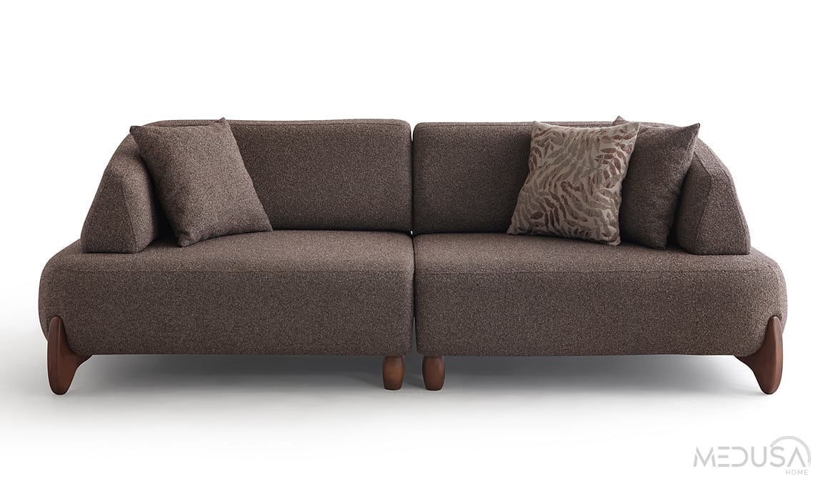 Cosy Kahve Üçlü Koltuk