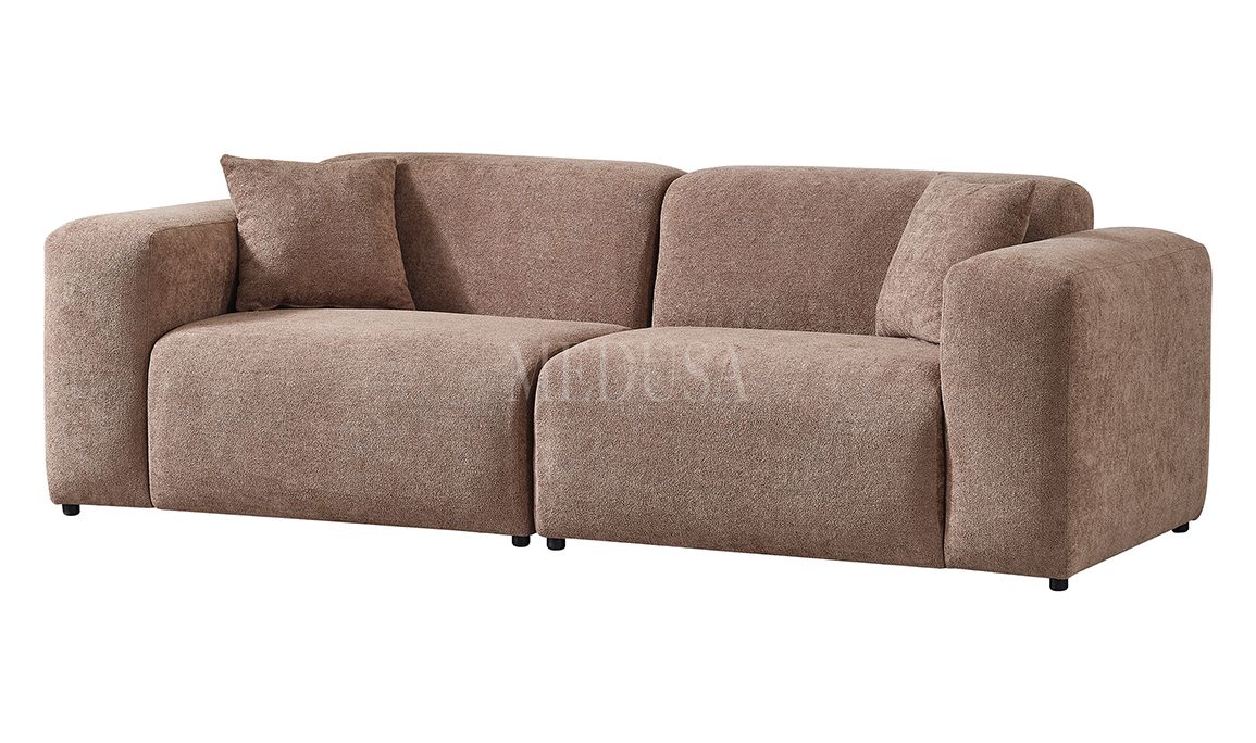 Craft Kahve Üçlü Koltuk
