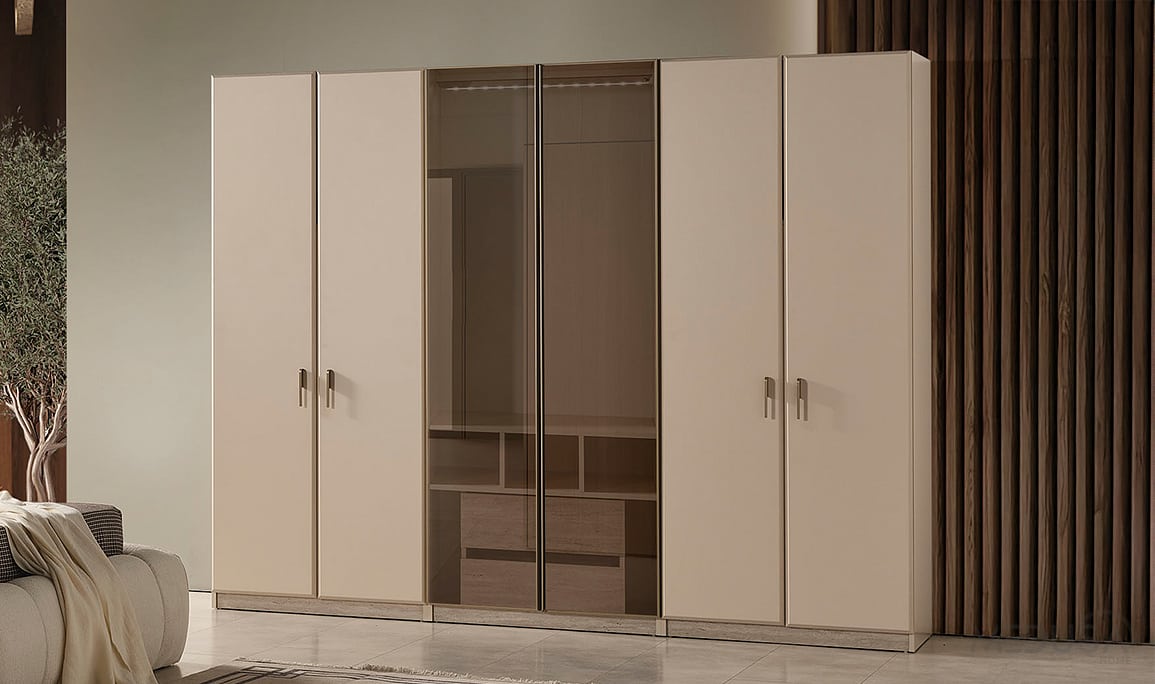 Cremosa 6 Kapaklı Gardırop