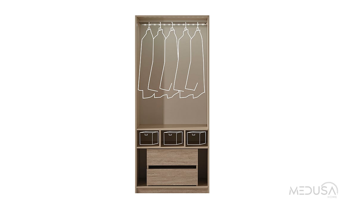Cremosa 6 Kapaklı Gardırop