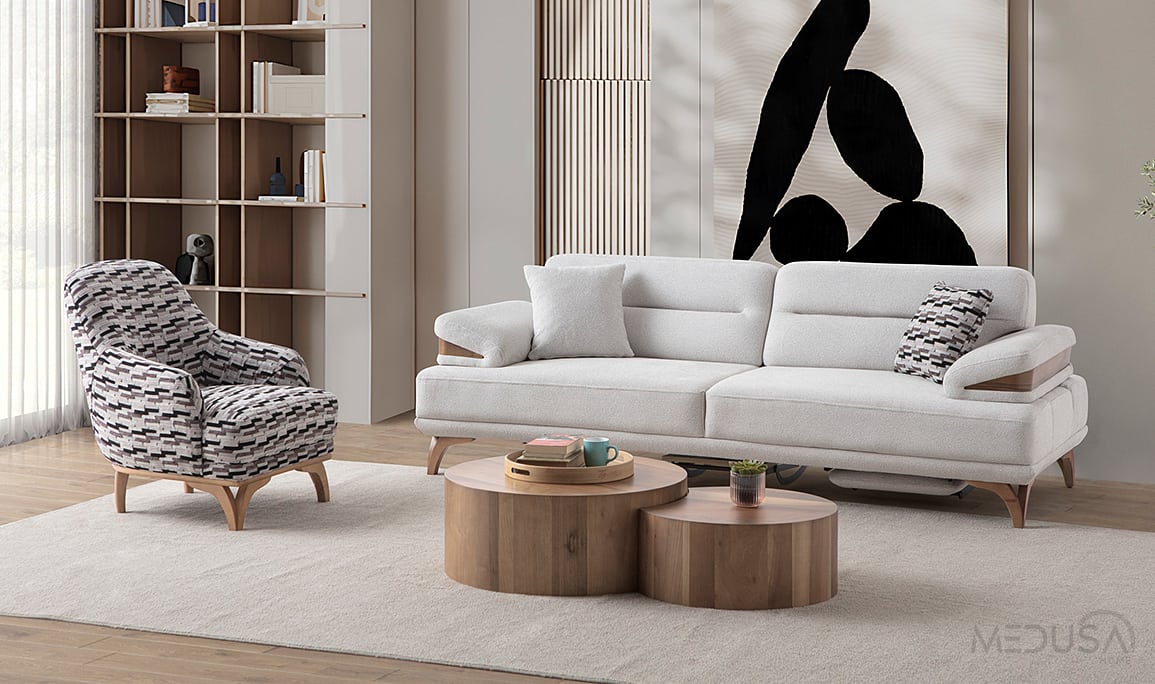 Cuppa Smart Comfort Üçlü Koltuk