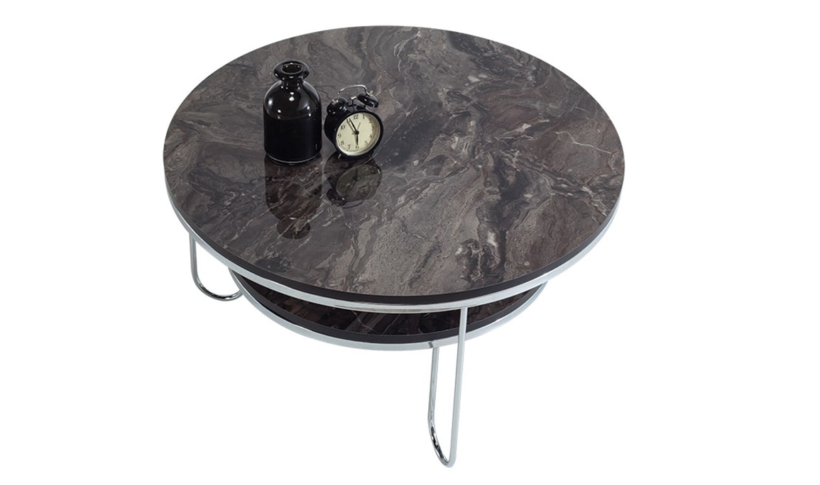 Flamingo Silver Orta Sehpa