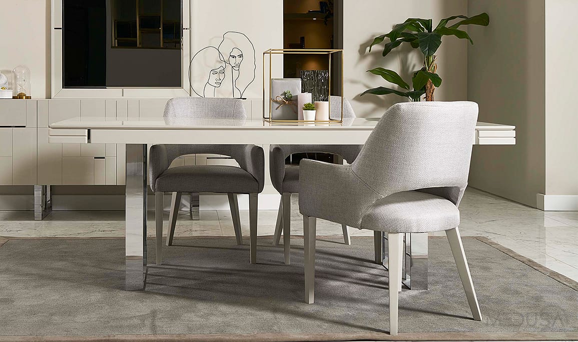 Ibiza Silver Yemek Odası