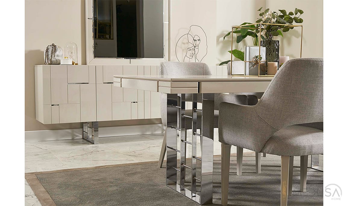 Ibiza Silver Yemek Odası