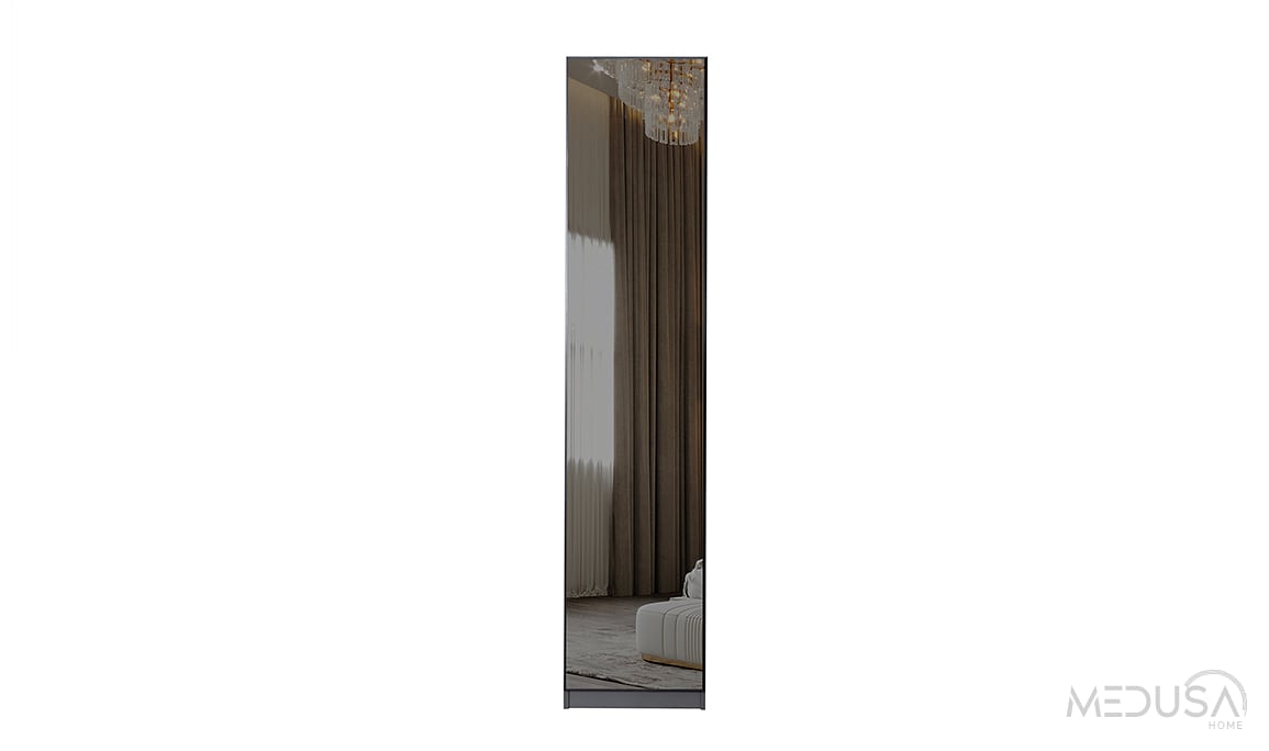 Infinity Black Köşe Gardırop