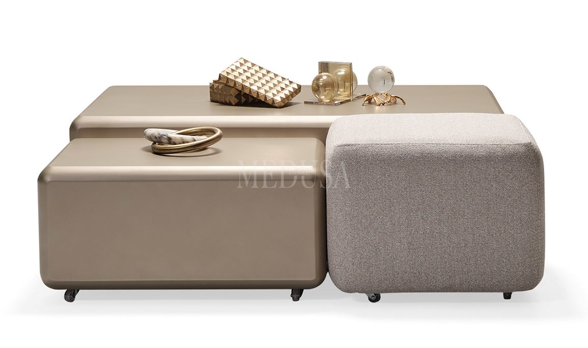 Isabel İtaly Design Puflu Orta Sehpa