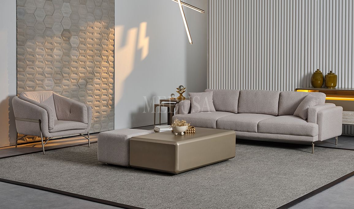 Isabel İtaly Design Üçlü Koltuk