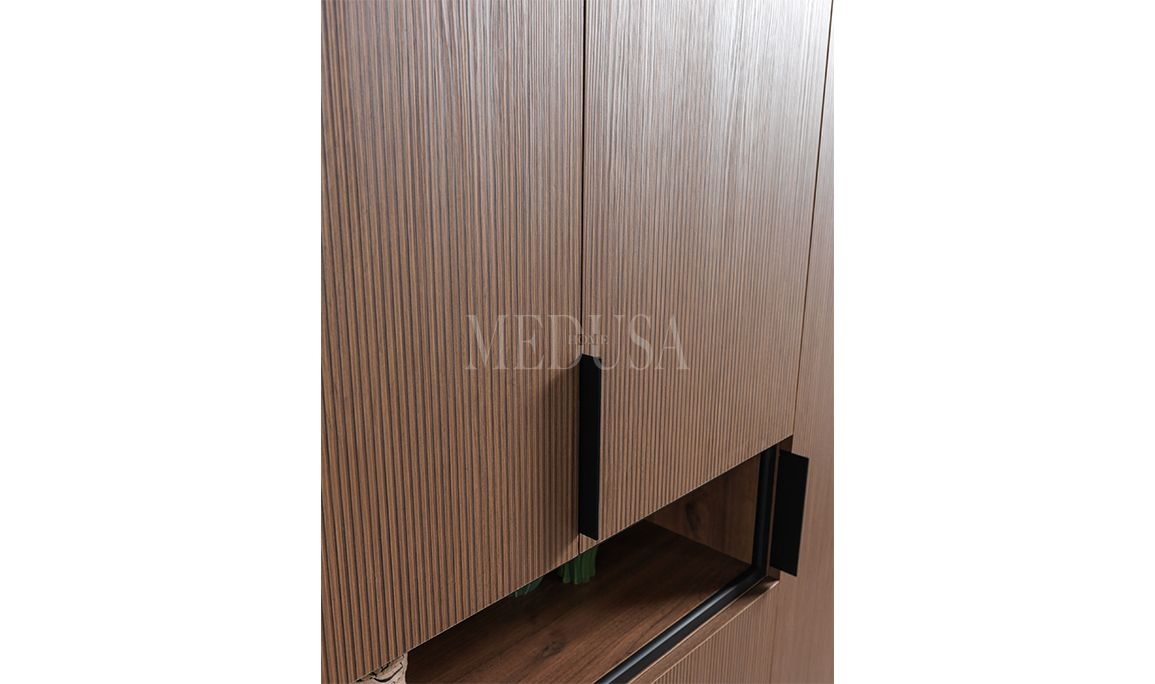 Kaplan 6 Kapılı Gardırop