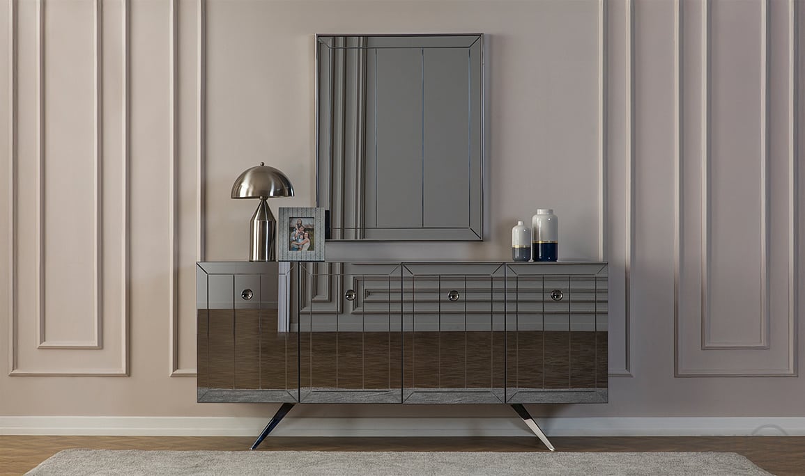 Lexus Antrasit Silver Yemek Odası