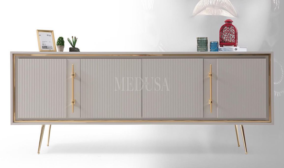 Linda Beyaz Yemek Odası