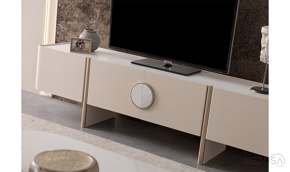 Lusso Mermer Tv Ünitesi