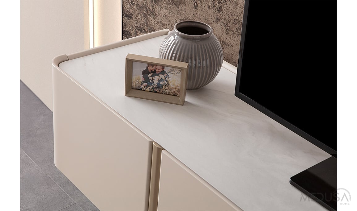 Lusso Mermer Tv Ünitesi