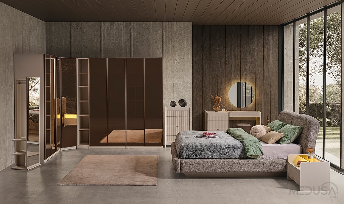 Luvia Köşe Yatak Odası