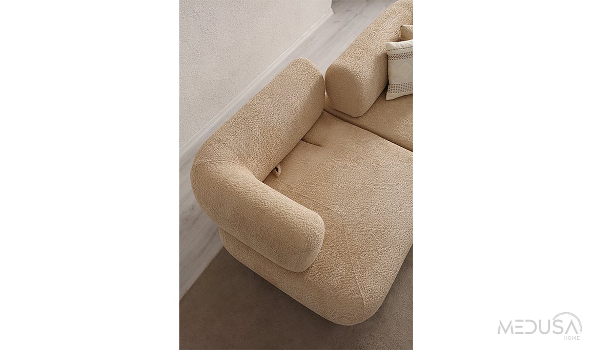 Manetti Wood Üçlü Koltuk
