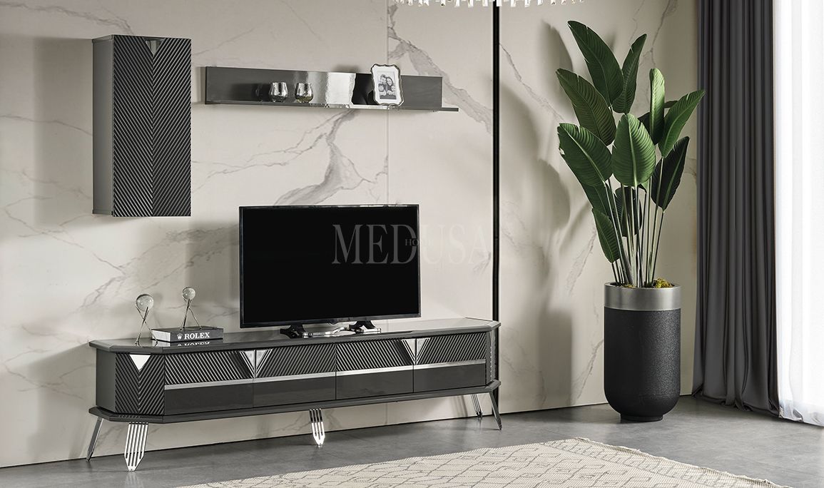 Max Antrasit-Silver Tv Ünitesi