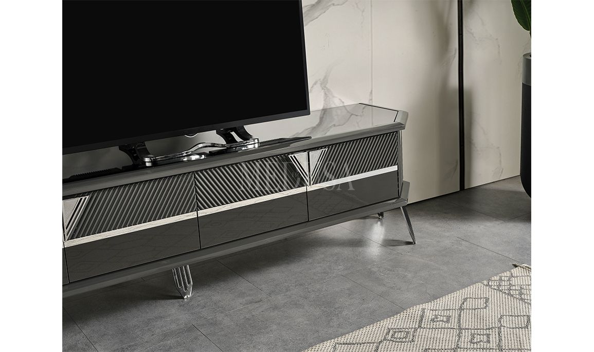 Max Antrasit-Silver Tv Ünitesi