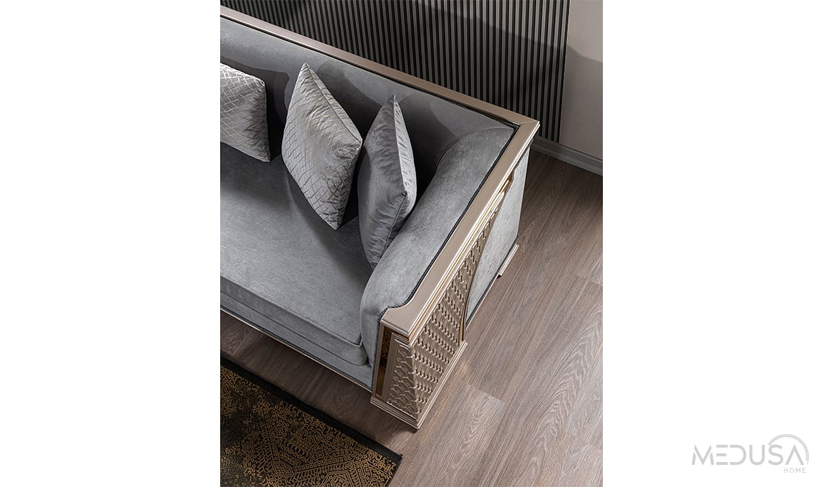 Milan Luxury Üçlü Koltuk