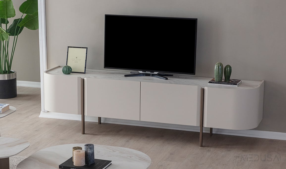 Nevis Seramik Tv Sehpası