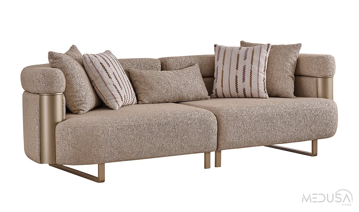 Osvin Luxury Üçlü Koltuk