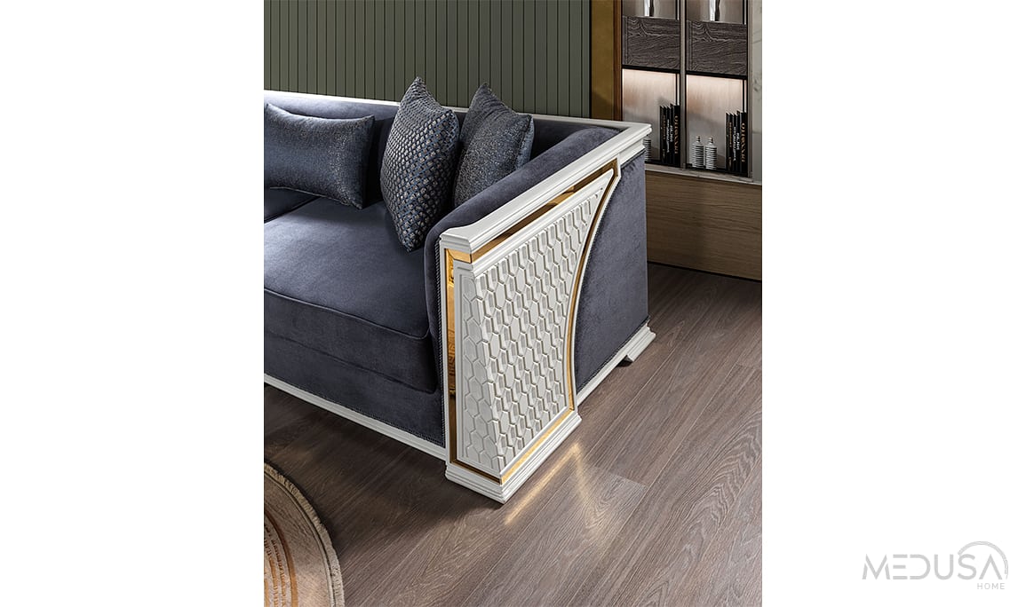 Paris Luxury Üçlü Koltuk