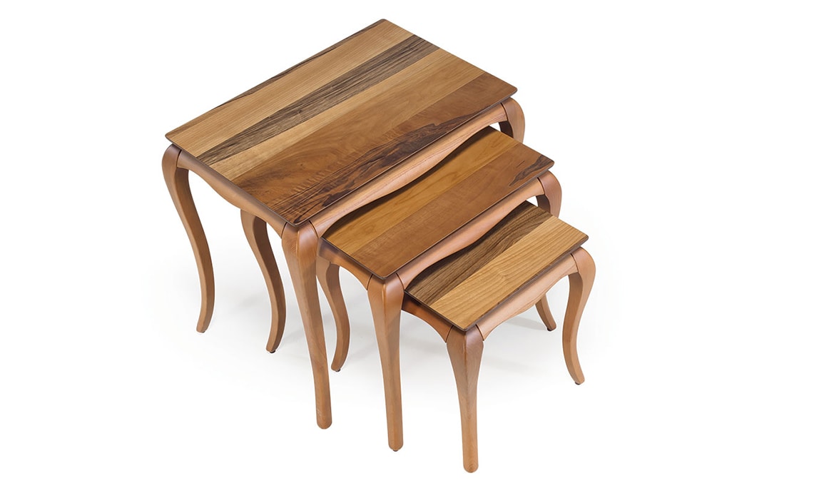 Pasifik Walnut Zigon Sehpa