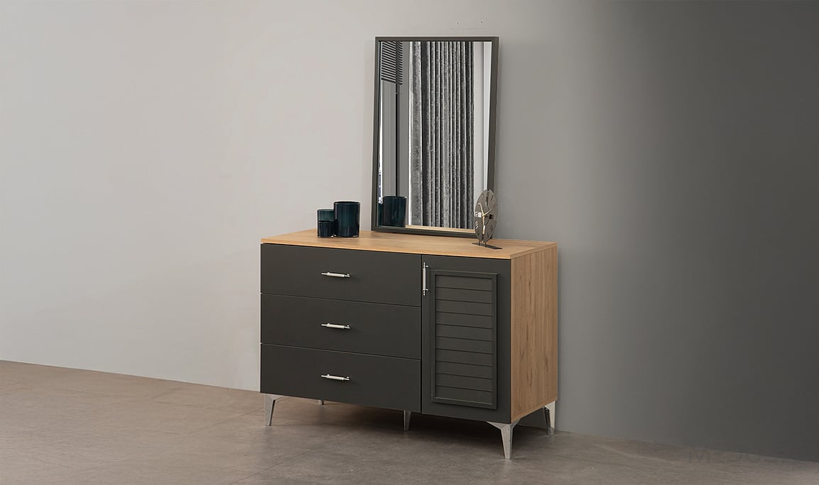 Plus Antrasit Genç Odası