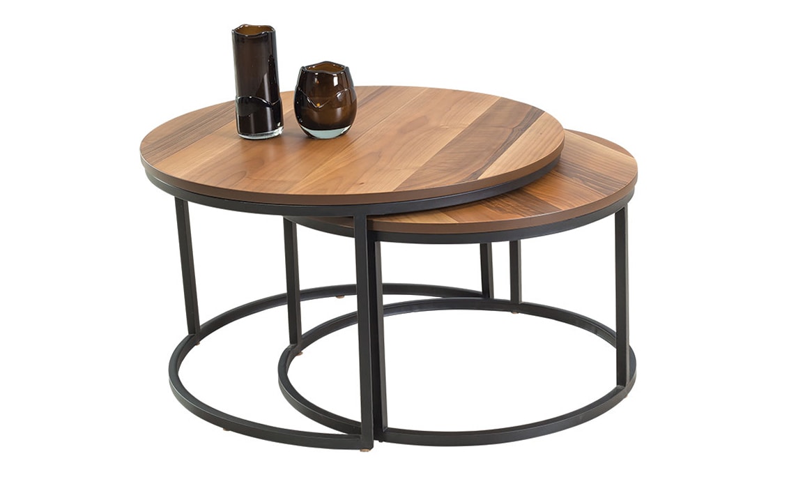 Riga Walnut Orta Sehpa