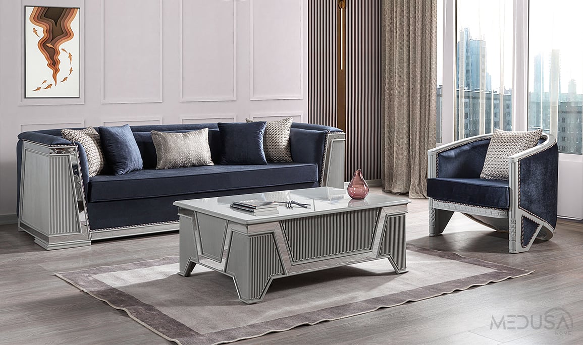 Rodessa Luxury Üçlü Koltuk