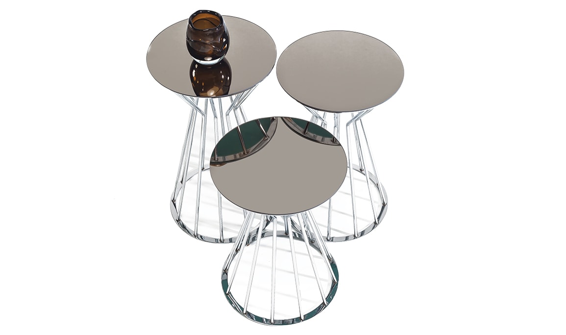 Roma Silver Zigon Sehpa