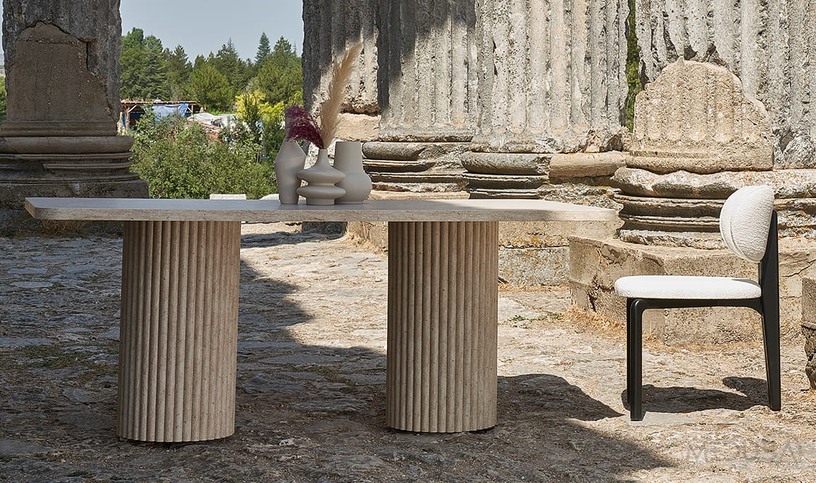 Roma Traverten Yemek Odası