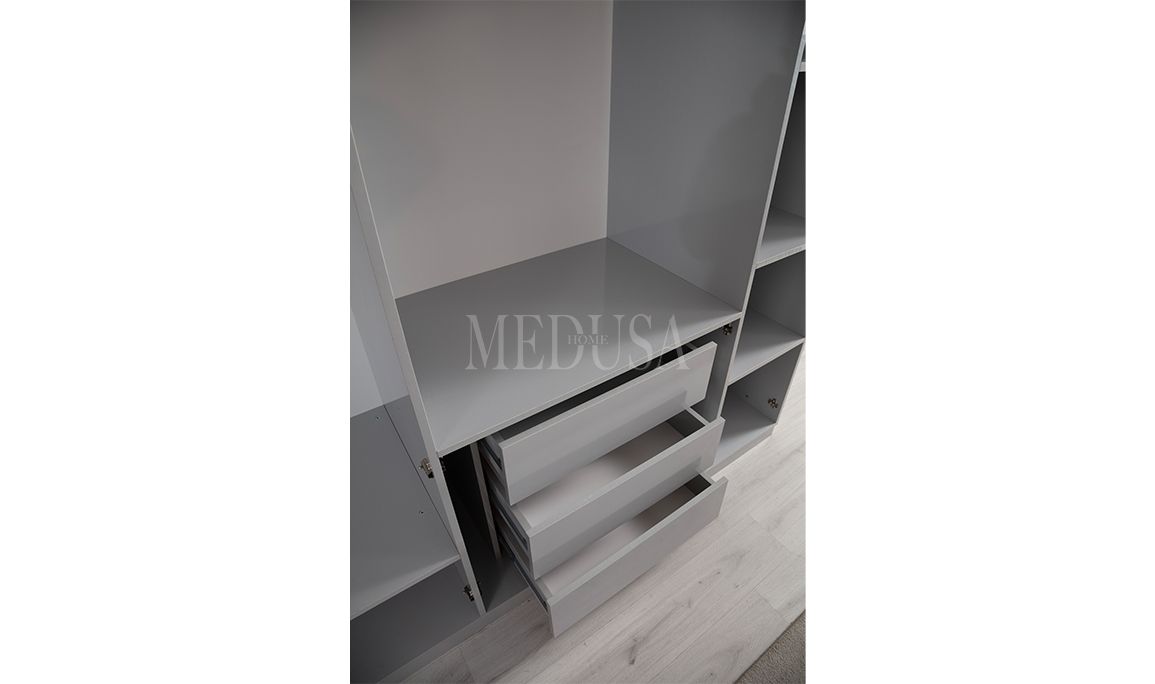 Velario Gri Gardırop