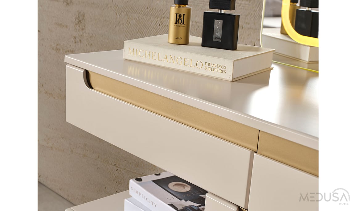 Zara Gold Şifonyer