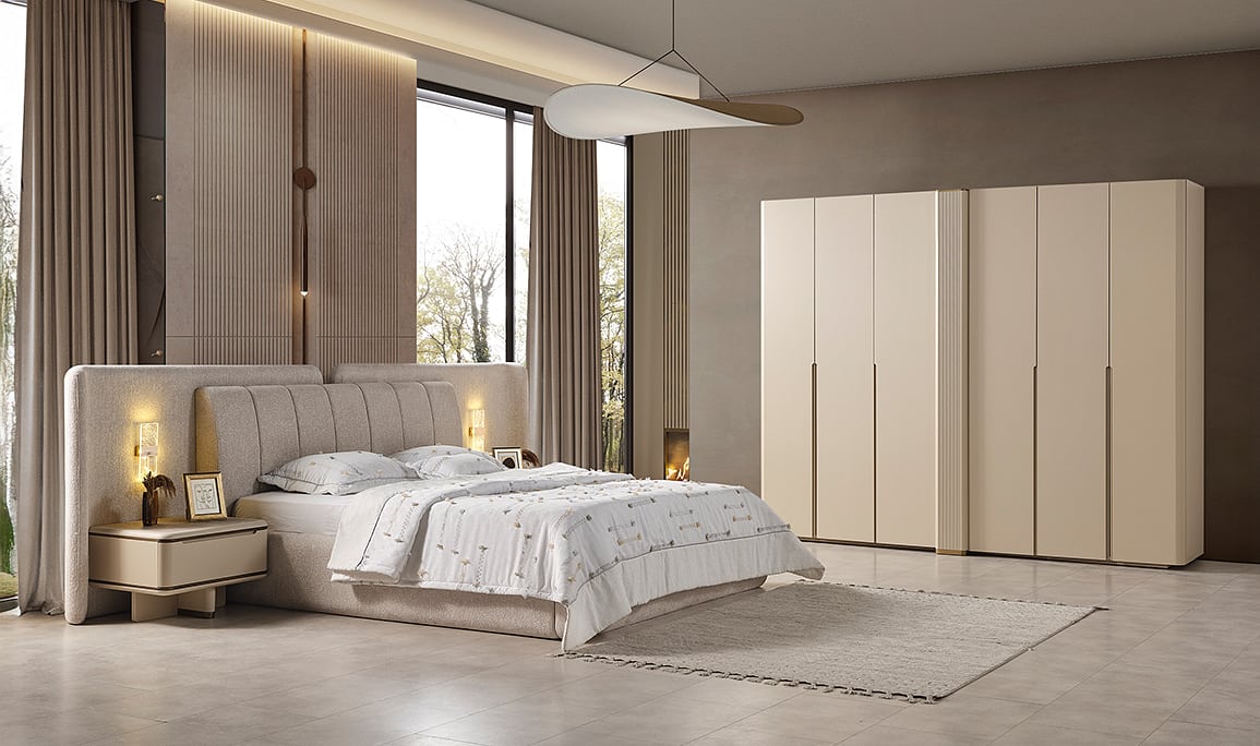 Dolunay Solid Yatak Odası